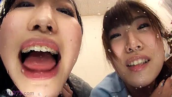Japanese Lesbian Virtual Kiss  Spit POV: Onlyfans, Asian  Kissing Porn
