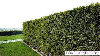 Billie Star and Raul Costa's nipple sucking action by Love Her Boobs