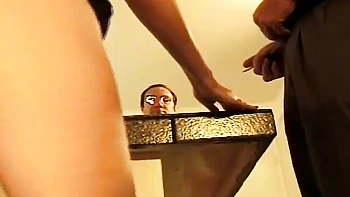 Hotwife cougar gets fucked and swallowed in swinger threesome