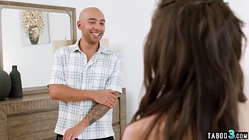 Moaning Loudly On A Dildo And Big - Oliver Davis, Black Penis And Natalie Brooks