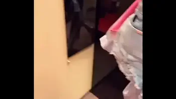 Public Sex in Shop - Hot Brunette gets Facial in Fitting Room! / Kisscat.xyz