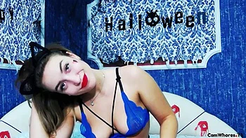 Solo Masturbation Webcam Girl Jerks Off