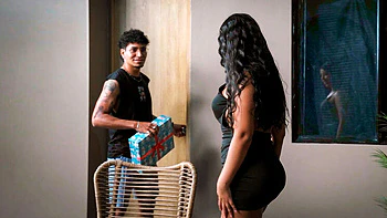 Stepson’s Best Friend Fucks Big-Tit Colombian MILF Lina Henao