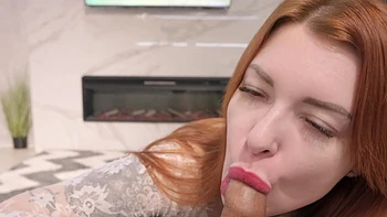 Redhead beauty Kate Utopia enjoys passionate sex with her boyfriend in pov