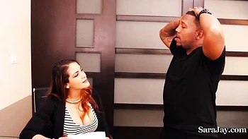 Busty Sara Jay Gets BBC Doggystyle and 3some Hardcore