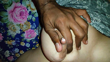 Indian girl with big tits gets pussy fingered and milked wet
