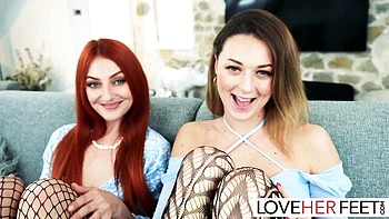 Katy Rose's foot fetish smut by Love Her Feet