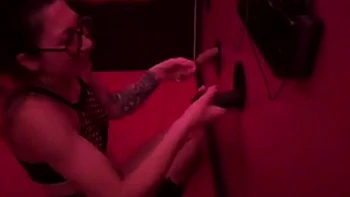 Gloryhole Bukkake Blowjob Madness