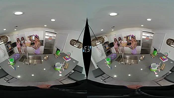 Brunette Pornstar Twins Double Fuck Teens
