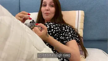 The stepson came to his stepmother to wish her a happy birthday, but in the end he fucked her