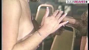 Slut Gagged Deep Throat Huge Cock, Rides Pool Table Ass & Tits