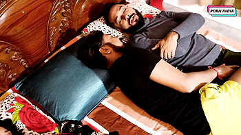 Desi Aunty Threesome Hardcore - Big Boobs Indian Aunt Fucked Doggy & Missionary