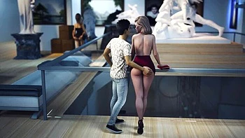 StepMom & Wife 3D Anal Fuck - Big Ass & Tits