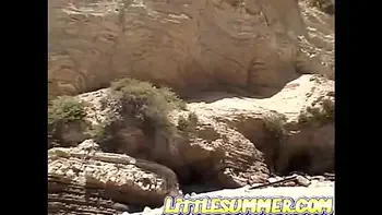 Teen lesbo fingered on the beach - Little Summer