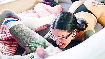 Featuring Anuskatzz And Lily Lus Splot Tongue Blowjob Trailer