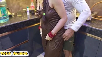 Indian Bhabhi's Big Tits Cheating Rough Sex