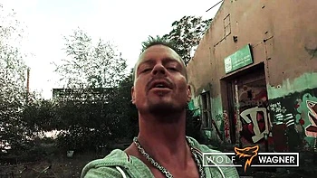 Harleen Van Hynten's Big Tits Fuck Outdoors
