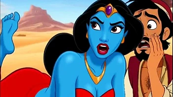 Aladdin Cuckold: Magic Lamp Makes Wife Cheat in Dirty Cartoon