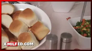 XMilfed.com ⏩ Super Hot Gandma in Law (Rita Daniels) Fucked at Kitchen