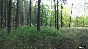 Young shy Russian girl gives a blowjob in a German forest and swallow sperm in POV  (first homemade porn from family archive). #amateur #homemade #skinny #russiangirl #bj #blowjob #cum #cuminmouth #swallow