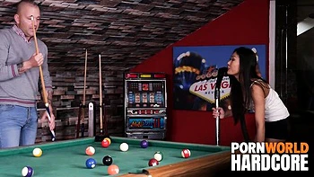 Bubbly Polly Pons and Vince Karter's deep throat dirt