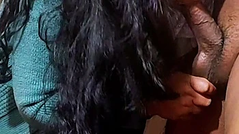 Desi Indian Bhabhi Roughly Fucked with Dirty Hindi Blowjob