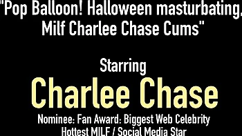 Charlee Chase's wild milf solo masturbation
