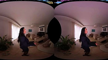 Shalina Devine - Sexy Architect VR: Blowjob, Doggy  Cowgirl Porn