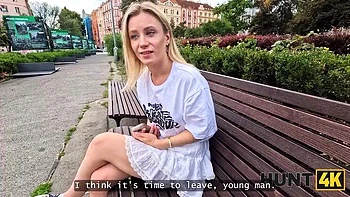 Blonde Stranger Fucks Couple in Hot POV Cuckold Sex - HD 1080p