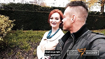 Brunette British Amateur Takes Big Cock Deep Throat