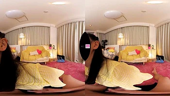 Loira asiática no sexo hardcore japonês em VR