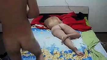 Hot brunette fucks hardcore on hidden cam