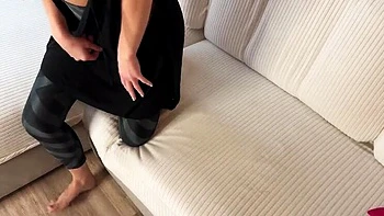 Russian MILF Seduces Virgin - Amateur POV with English Subs