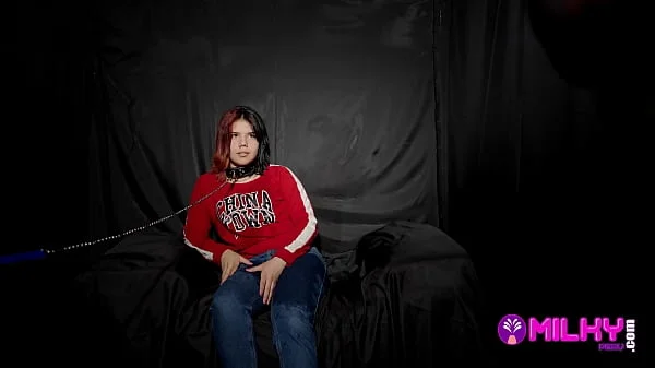 Submissive Jade learns not to pick up strangers online... She will learn to be a good bitch?