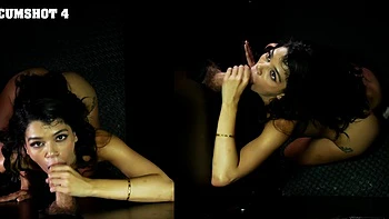 Petite brunette Harley Haze gets wild in a steamy pov scene.