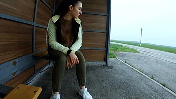 Risky POV blowjob on a public bus station by black lynn: Amateur, Verified Creators  Cum In Mouth Porn