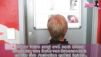 Skinny Stormy sucks dick and licks pussy