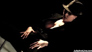 Busty Julia Ann Fucked Cowgirl Style Smoking