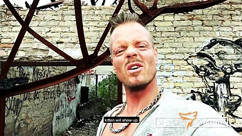 Harleen Van Hynten's Big Tits Fuck Outdoors