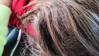 Indian GF Gives Dirty Public Blowjob and Screams in Car