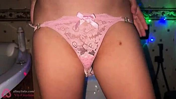 Russian POV Pissing Compilation: Close-Up Pussy & Dirty Pads in 4K - Xmas Golden Shower