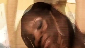 Big Ass Ebony Babe Fucked with Interracial Blowjobs