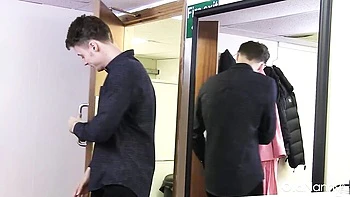 Busty milf fucked rough with deep throat