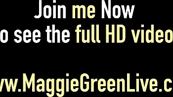 Maggie's Huge Tits and Big Ass Masturbation