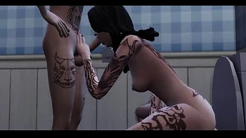 Sims 4 BDSM Hentai - Aria Bal Femdom Cartoon Sex Part 2