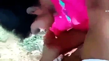 Indian Milf Fucked Hard in Jungle Close-Up