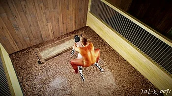 MILF Cow Slave Rough Anal Creampie