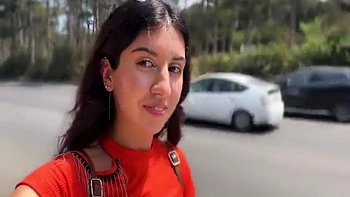 Wild Outdoor BJ with Stranger and Cum-Faced Katty