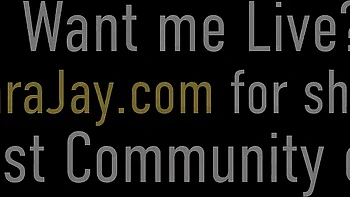 Sara Jay's Huge Tits Doggy Blowjob