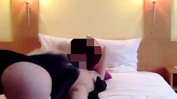 Blonde Escort Sucks Japanese Cock